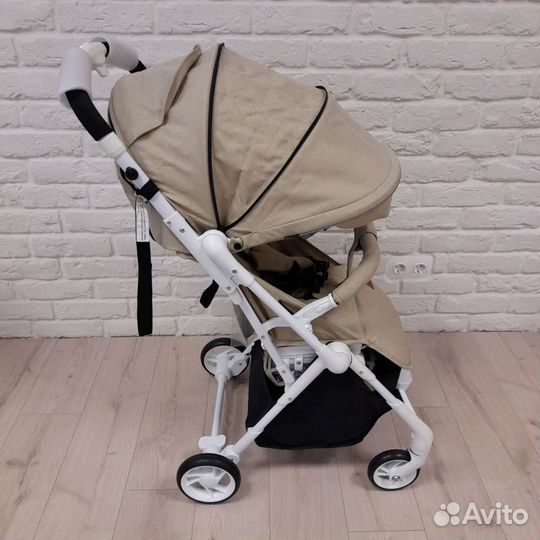 Прогулочная коляска Nuovita Sfera Beige, Bianco