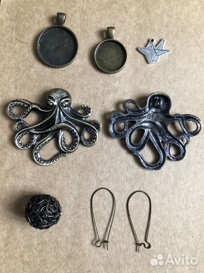 Основа для броши бронза