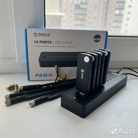 Прокси ферма huawei e3372-153 мобильные