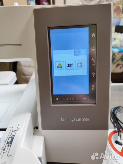 Швейная машина Janome memory craft 550е