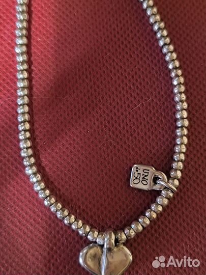 Серебряная цепочка Ожерелье UNOde50