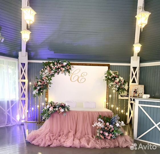 Цветы на свадьбу. Декоратор