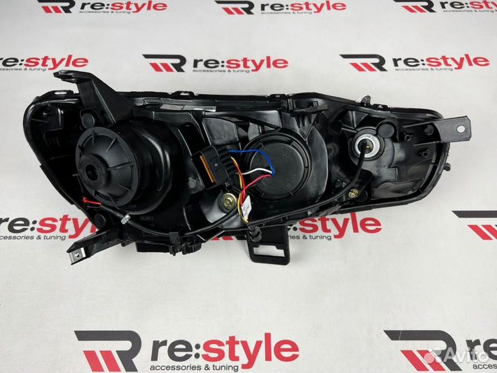 Фары Mitsubishi Lancer / Galant 06-16г Темные