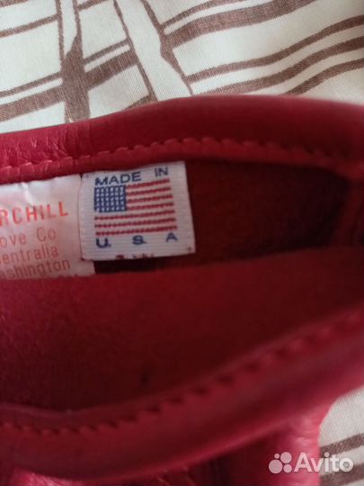 Перчатки Churchill (made in USA)женские кожаные