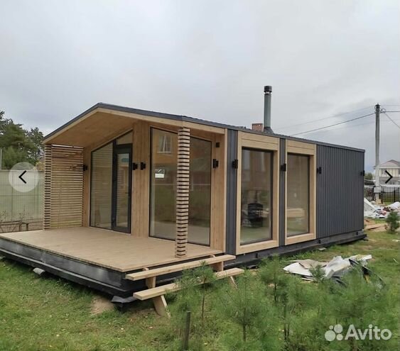 Модульный дом. Каркасный дом