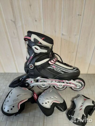 Роликовые коньки женские fila