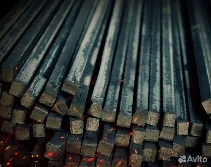 Квадрат металлический 8х8 mm KV-6716