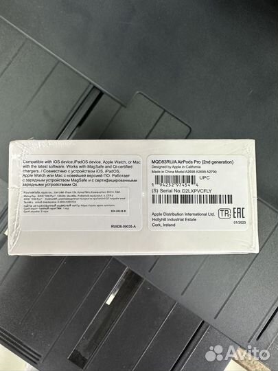 Беспроводные наушники AirPods Pro 2 Gen