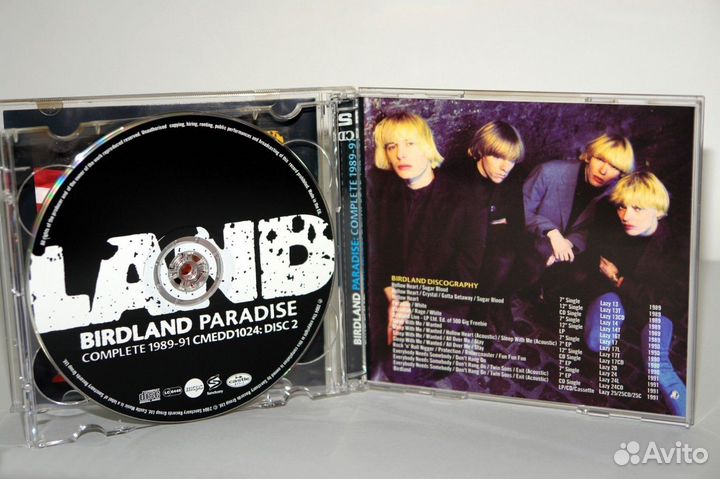 Birdland - Paradise:Complete 1989-91(2004) 2xCD UK