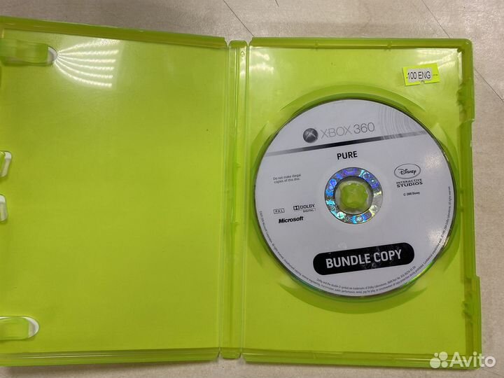 Pure, б/у, множ.царап., английский (Xbox360)