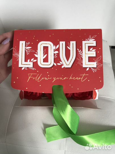 Коробочка мыльных роз