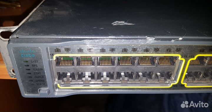 Cisco ws-c3750e-48td-e v03