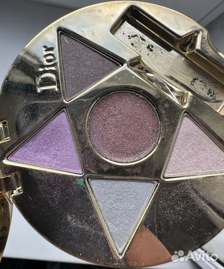 Dior lucky colours тени блеск палетка б/у