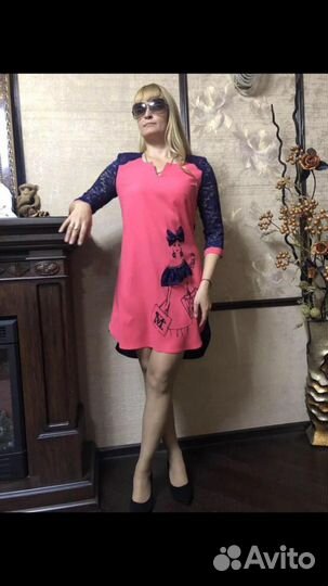 Платье летнее 44-56