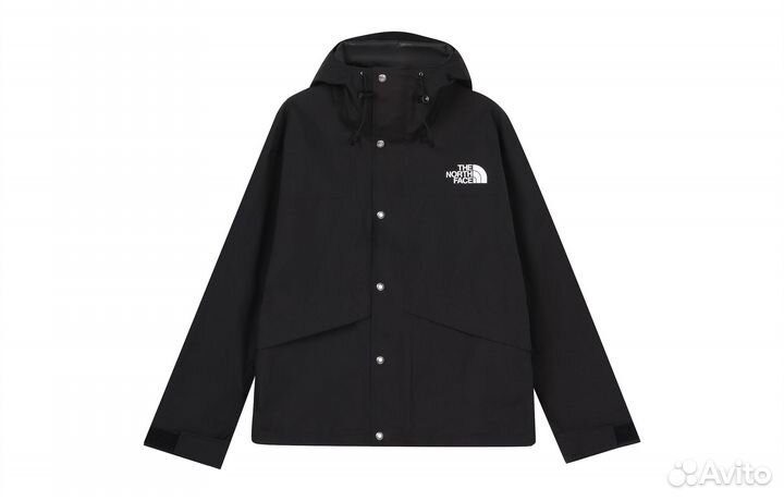 THE north face Logo-Embroidered Hooded Windbreaker (S)(22)
