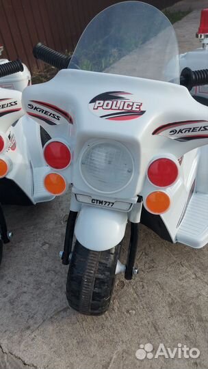 Детский мотоцикл на аккумуляторе бу