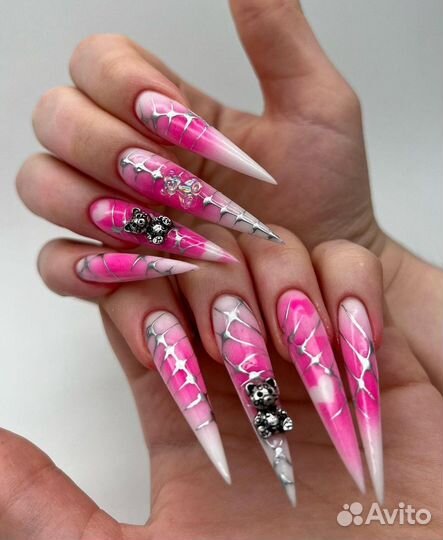 Маникюр, Наращивание, Арт Маникюр