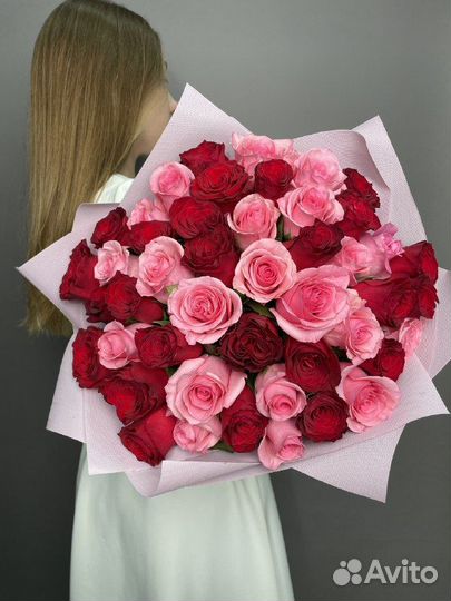 Роза эквадор оптом, Букет Цветов с Доставкой