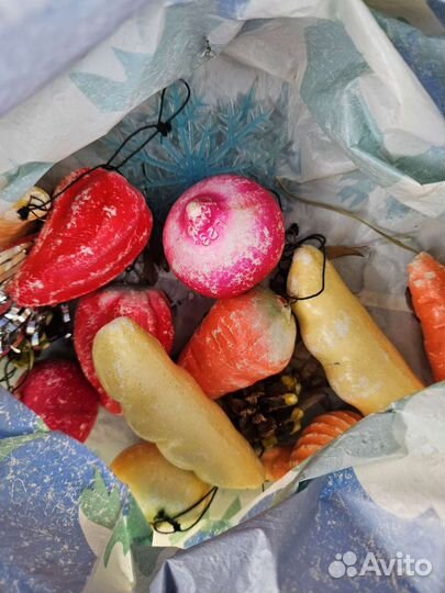 Елочные игрушки СССР