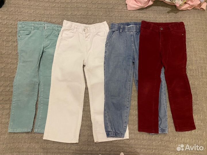 Пакет вещей для девочки 110-116 см 5-6 лет