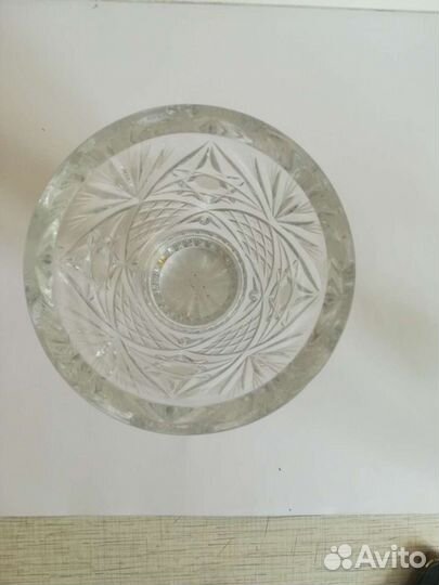 Хрустальная ваза