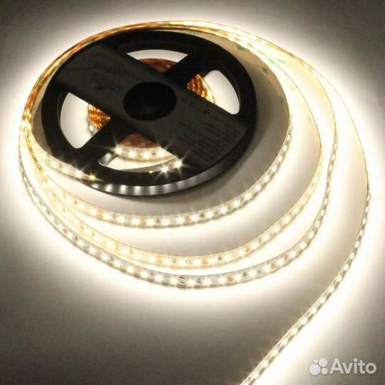 Светодиодная лента 24 Вт/м белый дневной