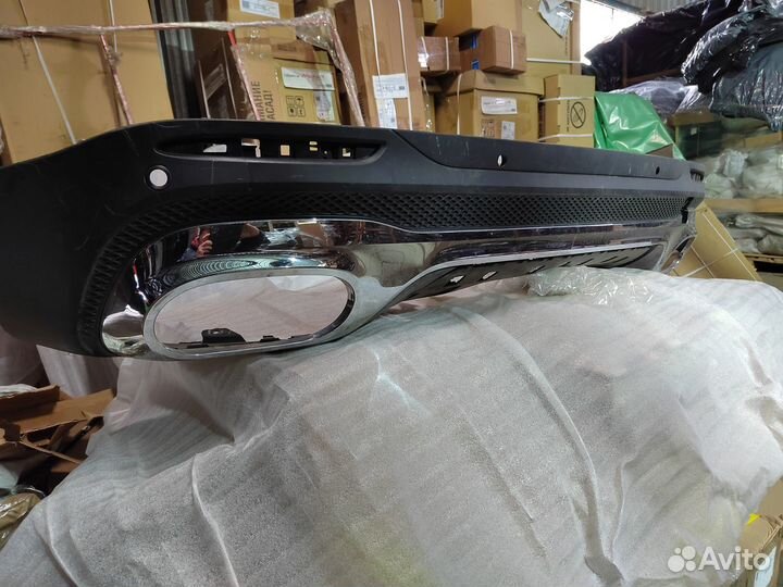 Юбка бампера заднего Mercedes GLB x247 2019