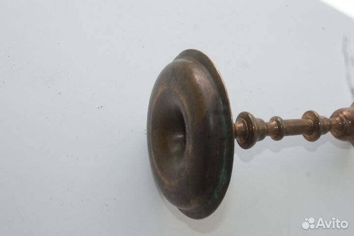 Подсвечник бронзовый мастер юдин 19 век