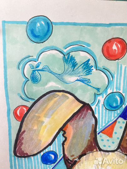 Нарисую метрику для новорожденного за 1 день