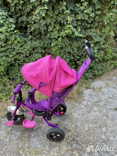 Велосипед коляска с ручкой