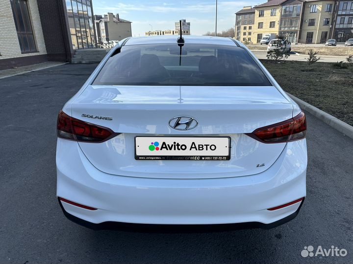 Hyundai Solaris 1.6 AT, 2019, 140 420 км