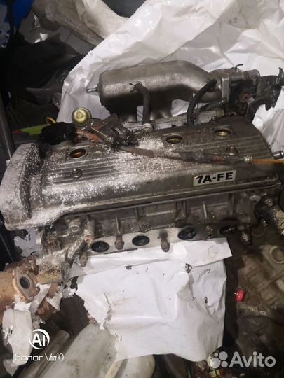 Двигатель Toyota 7a fe и кпп