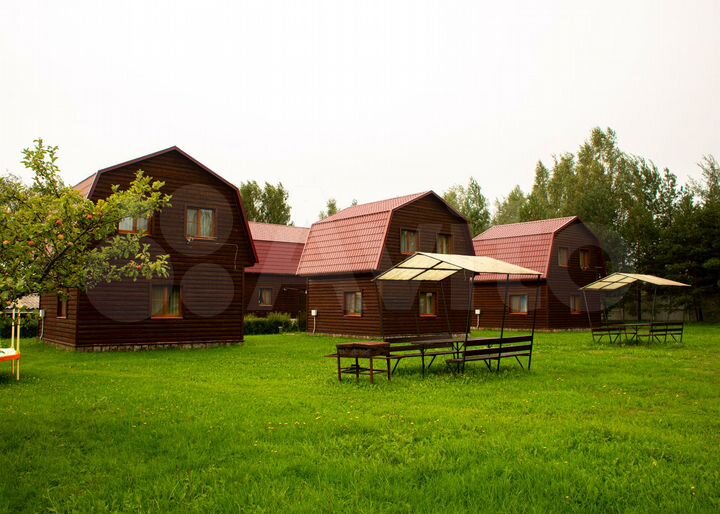 Коттедж 80 м² на участке 3 га