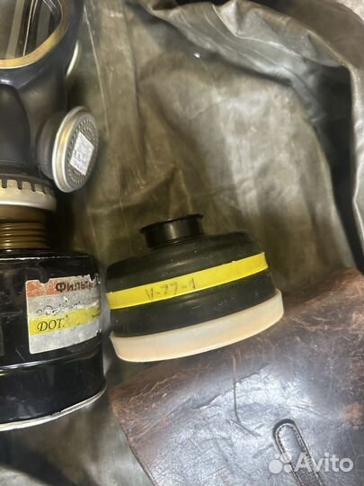 Противогаз, лот противогазный