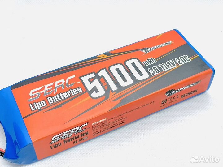 Аккумуляторы Lipo li-po 3s 11,1v 5100mah 20C Новые