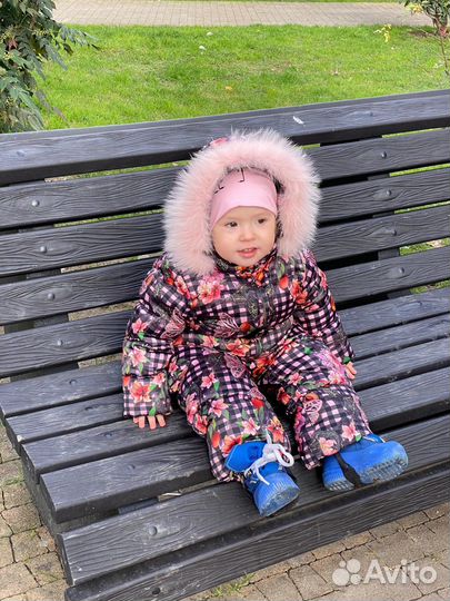 Зимний комбинезон для девочки