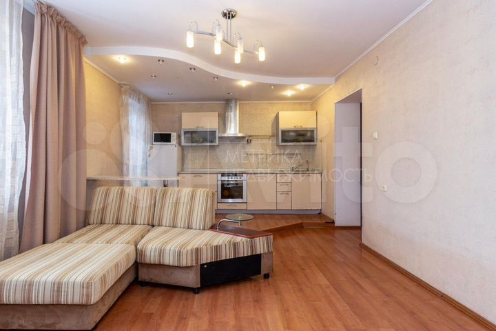 2-к. квартира, 61,2 м², 6/6 эт.