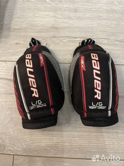 Налокотники хоккейные детские bauer