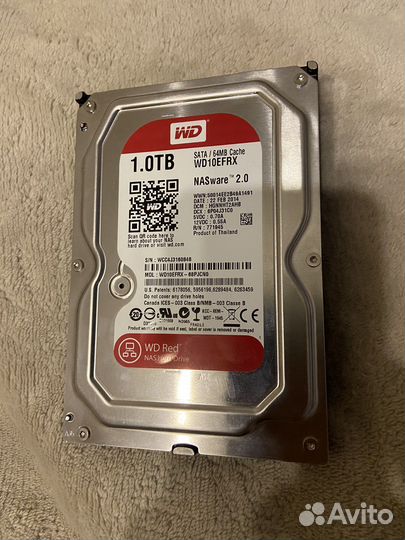 Жесткий диск 1 тб wd red