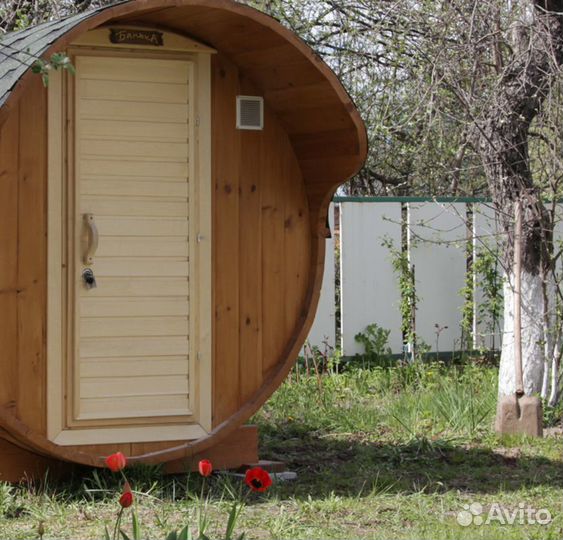 Баня бочка под ключ