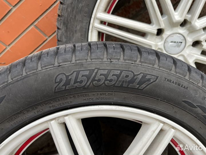 Колеса с летней резиной r17