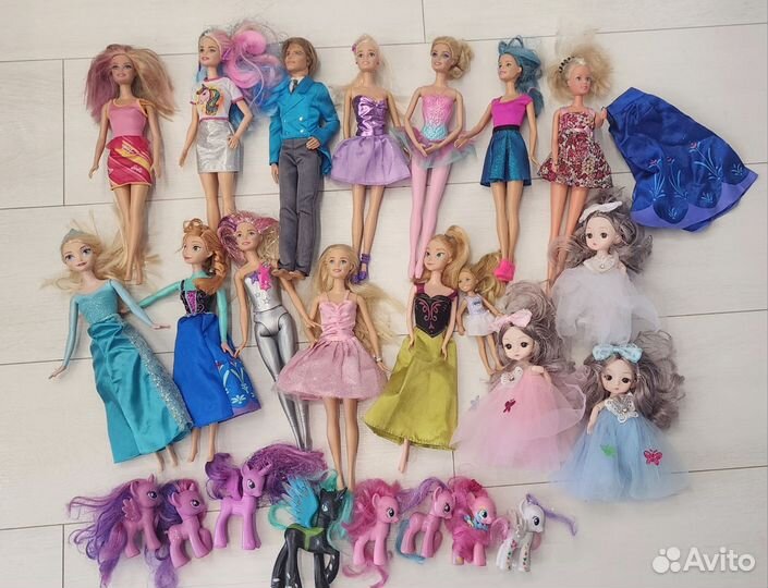 Барби пакетом