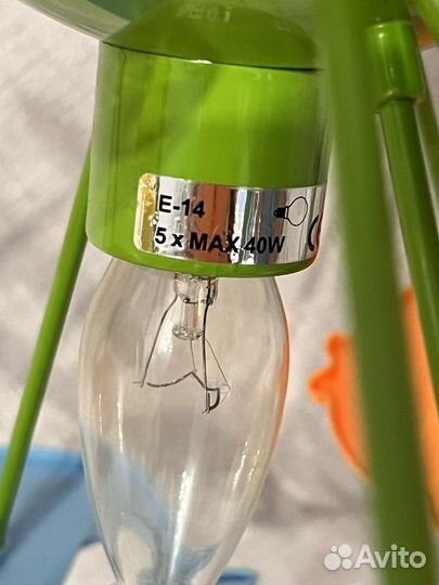 Люстра детская бу