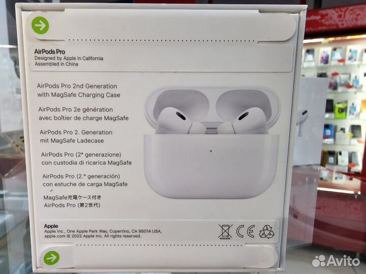 Bluetooth-гарнитура AirPods Pro 2 (Оригинал)