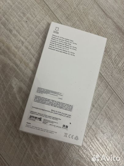 Оригинальный, кожаный чехол для iphon 12pro