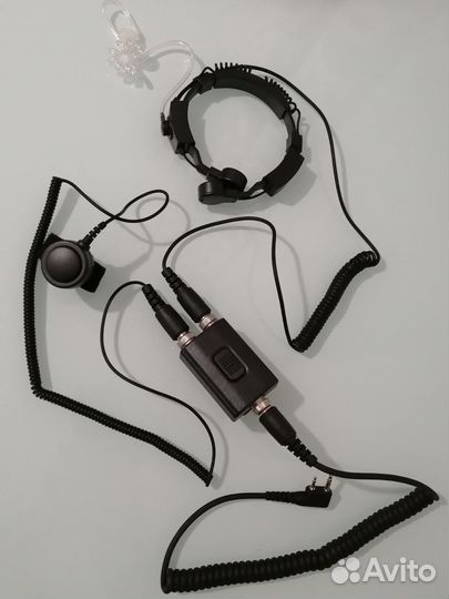 Проф. Гарнитура ларингофон