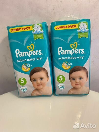 Подгузники Pampers 2 3 4 5 размер