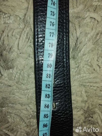 Ремень кожаный Voskd 98 см