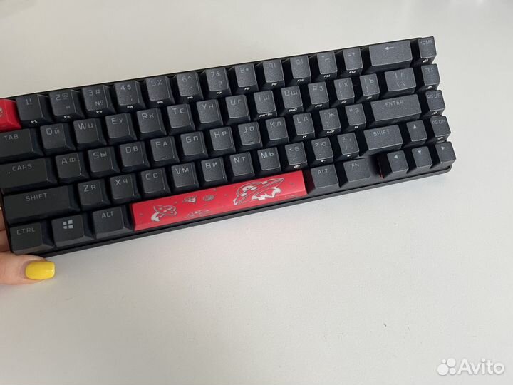 HyperX клавиатура проводнаяAlloy Origins 65