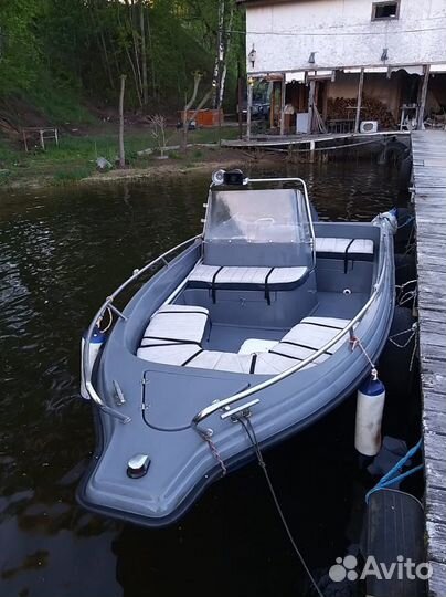 Финский катер FM 520 с мотором